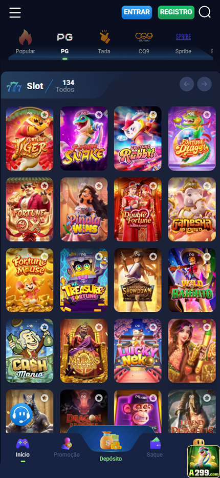 Prêmios Jogos a299.com